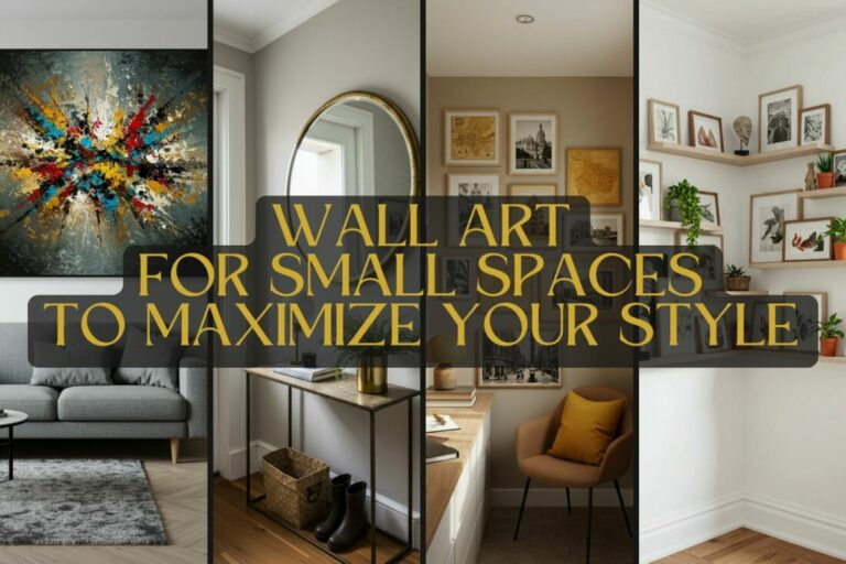 10 Wall Art For Small Spaces To Maximize Your Style In 2026 with regard to Styling small spaces with nature inspired circular wall accents in 2026