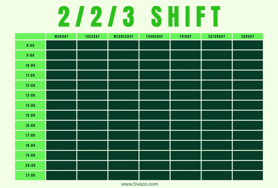 2 2 3 Shift Schedule: A Smart 24/7 Workflow Solution pertaining to 9 Of-The-Moment Materials For Modern Garden Walls And Fences