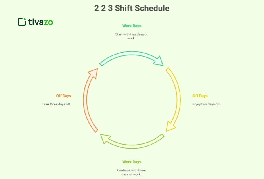 2 2 3 Shift Schedule: A Smart 24/7 Workflow Solution throughout 2. The Shift
