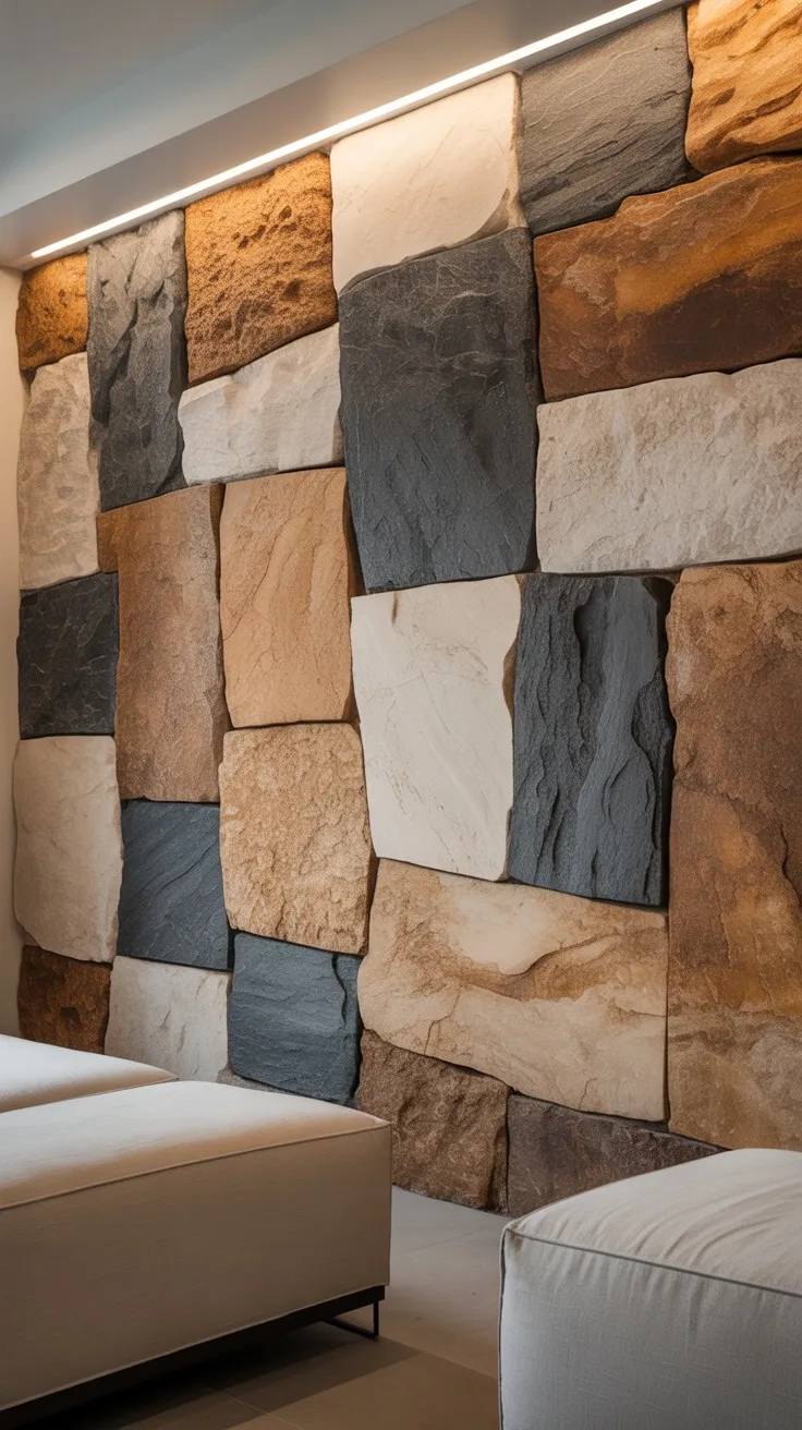 The Science of Visual Depth and How Multicolor Texture Elevates a Simple Blanche Wall