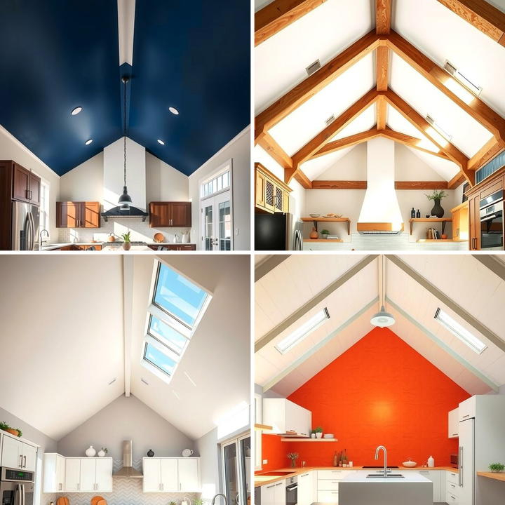 25 Beautiful Kitchen Ceiling Ideas To Elevate Your Space intended for Elevate Your Space with Sophisticated Ceiling Stencil Designs This Year