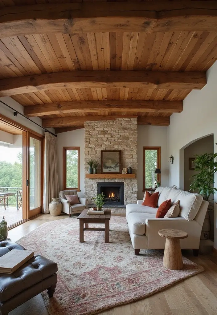 25 Wood Wall Ideas That Bring Natural Warmth Indoors - Nuvinhome in Golden Pears, Wall Tapestry, 32"X32"