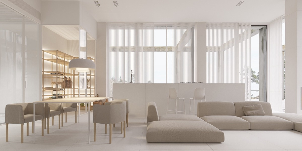 40 Gorgeously Minimalist Living Rooms That Find Substance In Simplicity inside The Design Evolution of Oversized Color Block Minimalism in Modern Residential Spaces