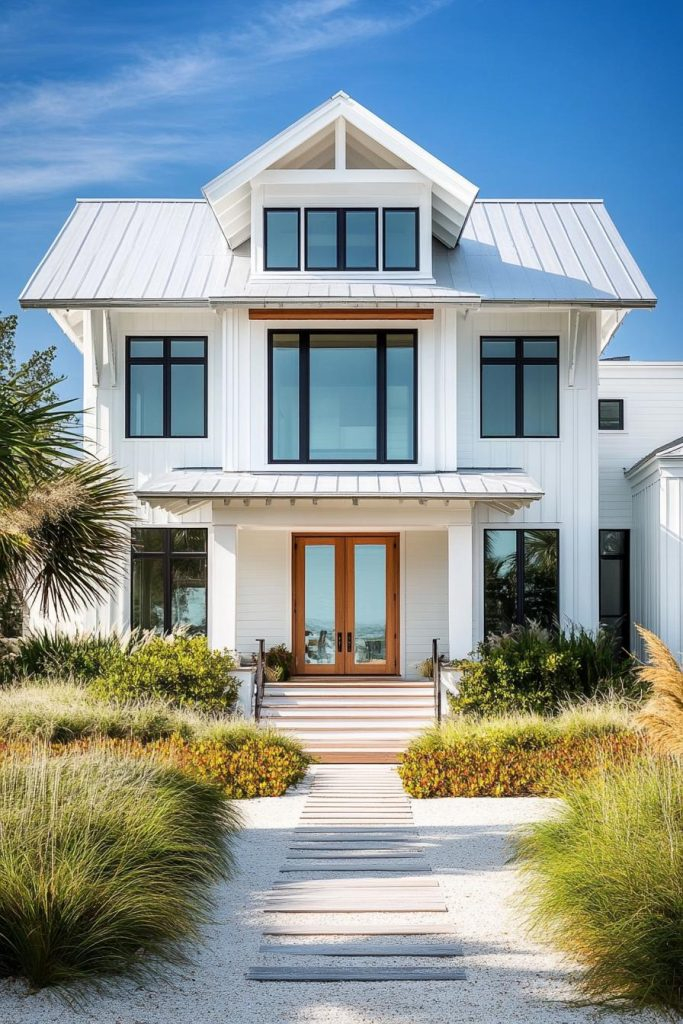 The Rise of High-Gloss Aluminum Mediums in Modern Coastal Home Aesthetics