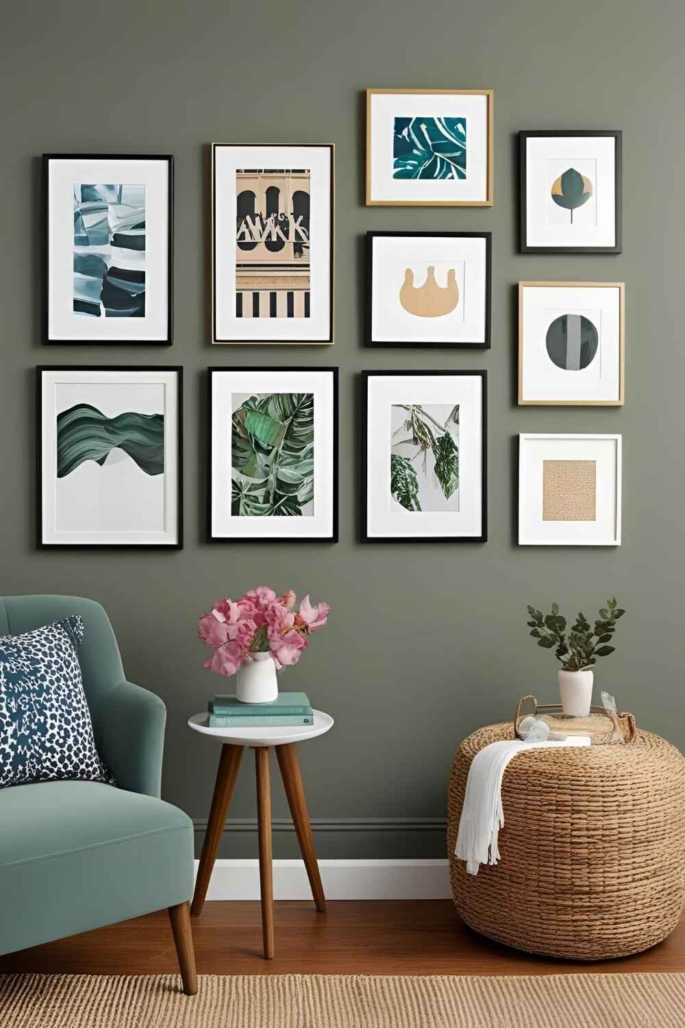 9 Smart Strategies For Creating A Stylish Gallery Wall - Fowlfamily ... regarding 6 Ways To Put Some Wonder On Your Walls
