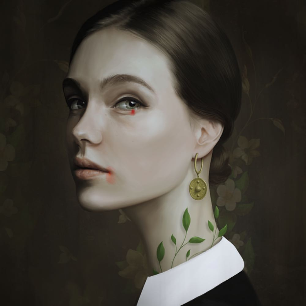 Behind the Makeup of a Melancholy Masterpiece by A. May