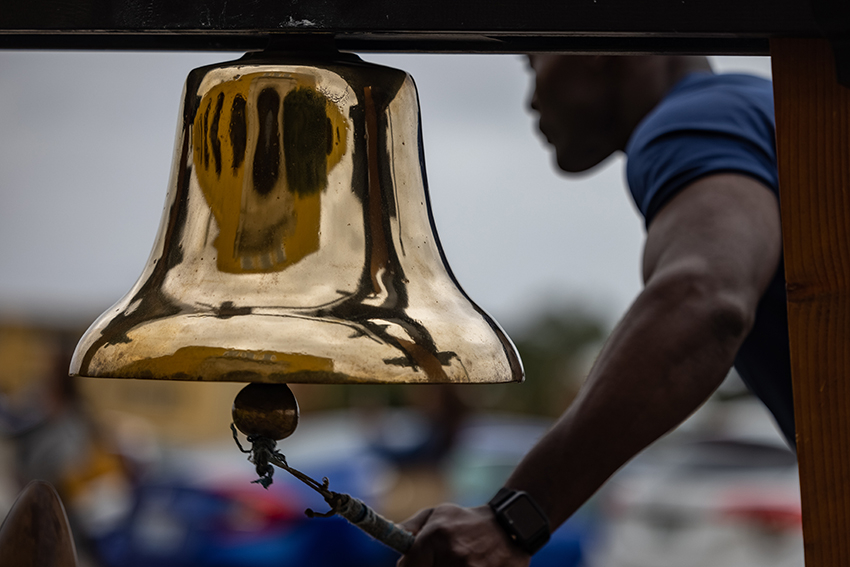 A Run, A Bell, And The Forging Of A New Marine | National Bell Festival in 7" Brass Ship's Bell