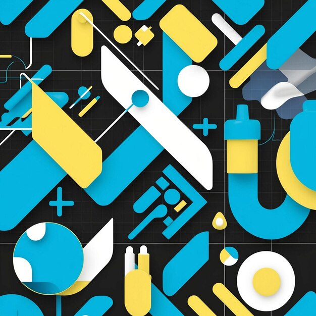 Abstract Geometric Designs The Intersection Of Modern Art And Digital ... regarding The Intersection of Algorithmic Geometry and Botanical Aesthetics in Digital Art