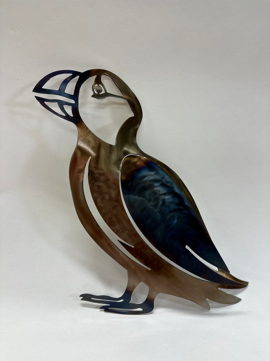 How a Simple 11 Inch Puffin Metal Art Piece Transforms Living Spaces
