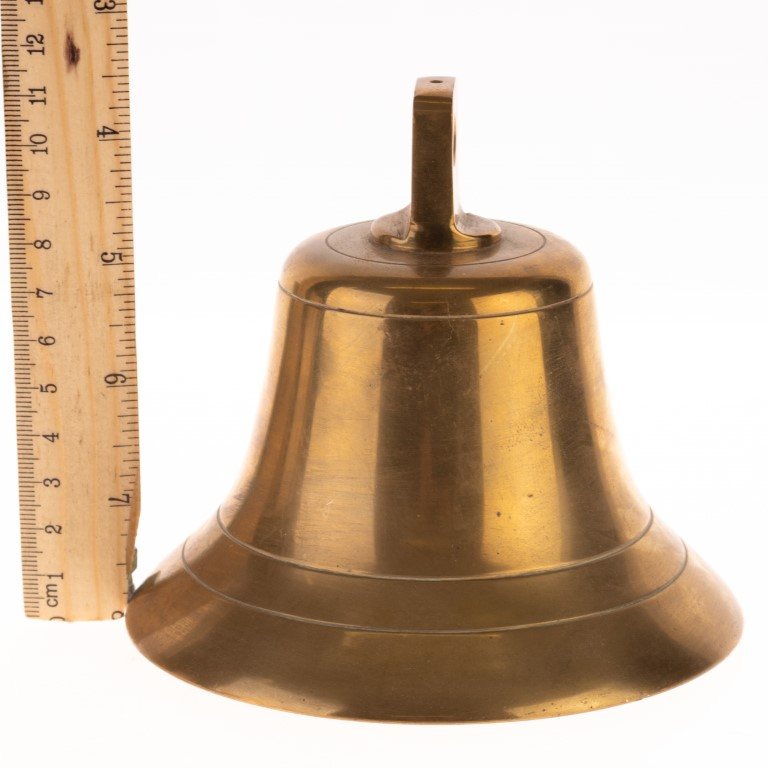Antique Brass Maritime Nautical Ship's Bell - Antique Auctions America for Why the 6 Inch Antique Copper Ship Wheel Bell Captivates Maritime History Lovers