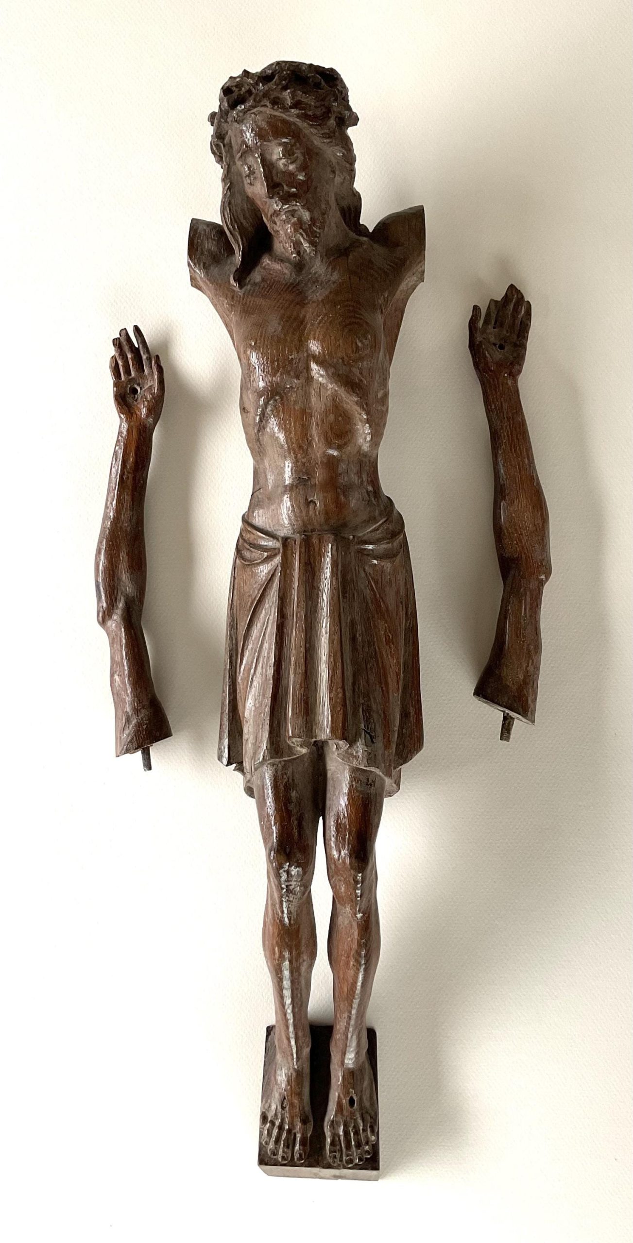 Antique Oak Art Deco Corpus - Etsy with How Great Oak Corpus 37 Religious Sculpture Reflects Medieval Faith and Artistry