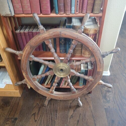 Antique Ship Wheel inside Why the 6 Inch Antique Copper Ship Wheel Bell Captivates Maritime History Lovers