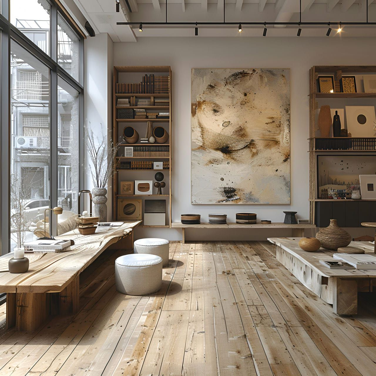 Art Studio - Size, Functionality, Uses, Furniture And Renovation | Art ... inside What we can learn about workspace reinvention from Ronnie Woods studio renovation
