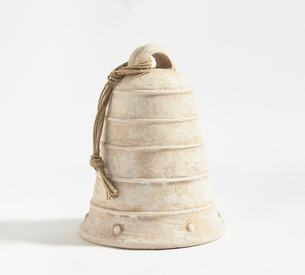 Artisan Handcrafted Ceramic Bells | Pottery Barn inside 7" Brass Ship's Bell