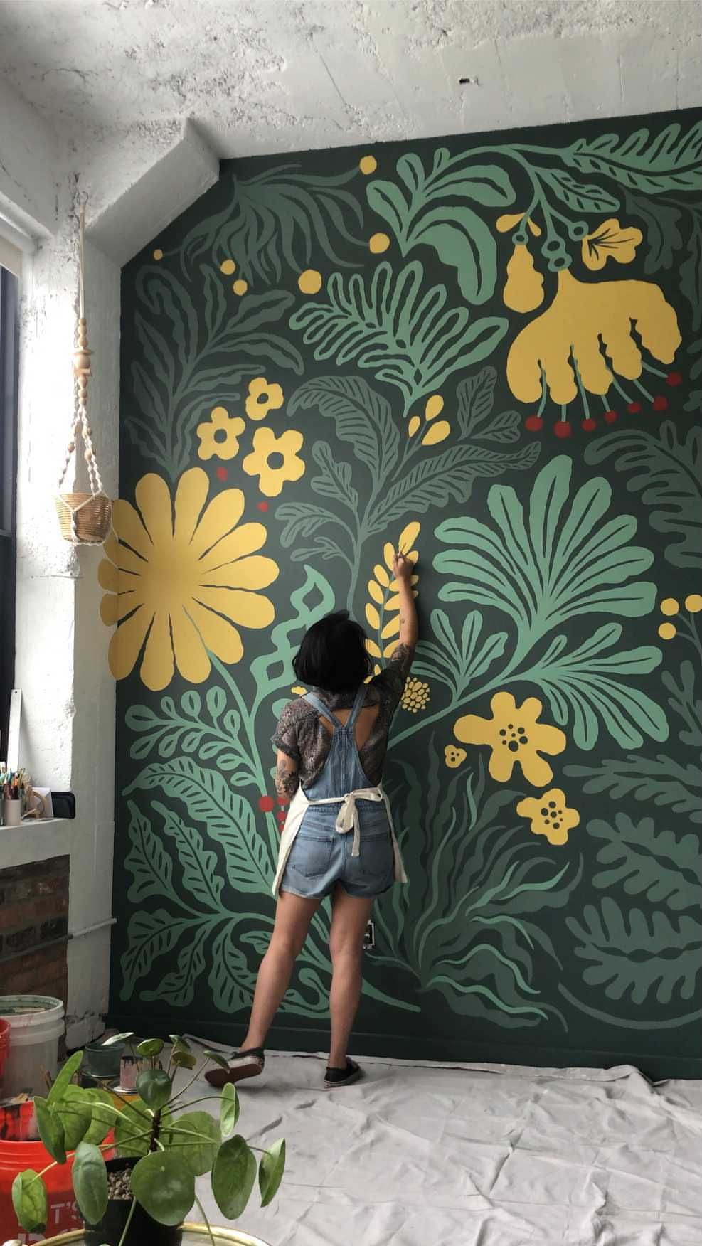 Turning Piles of Junk Mail Into Deeply Textured Botanical Wall Hangings