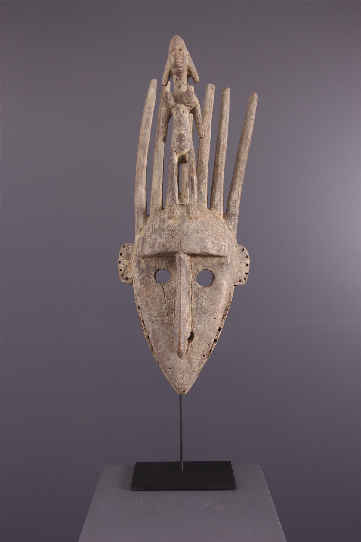 Bamana Mask (29729) - African Mask Bambara - Tribal Art Mali in Preserving West African Heritage Through the Marka Bamana Mask 3