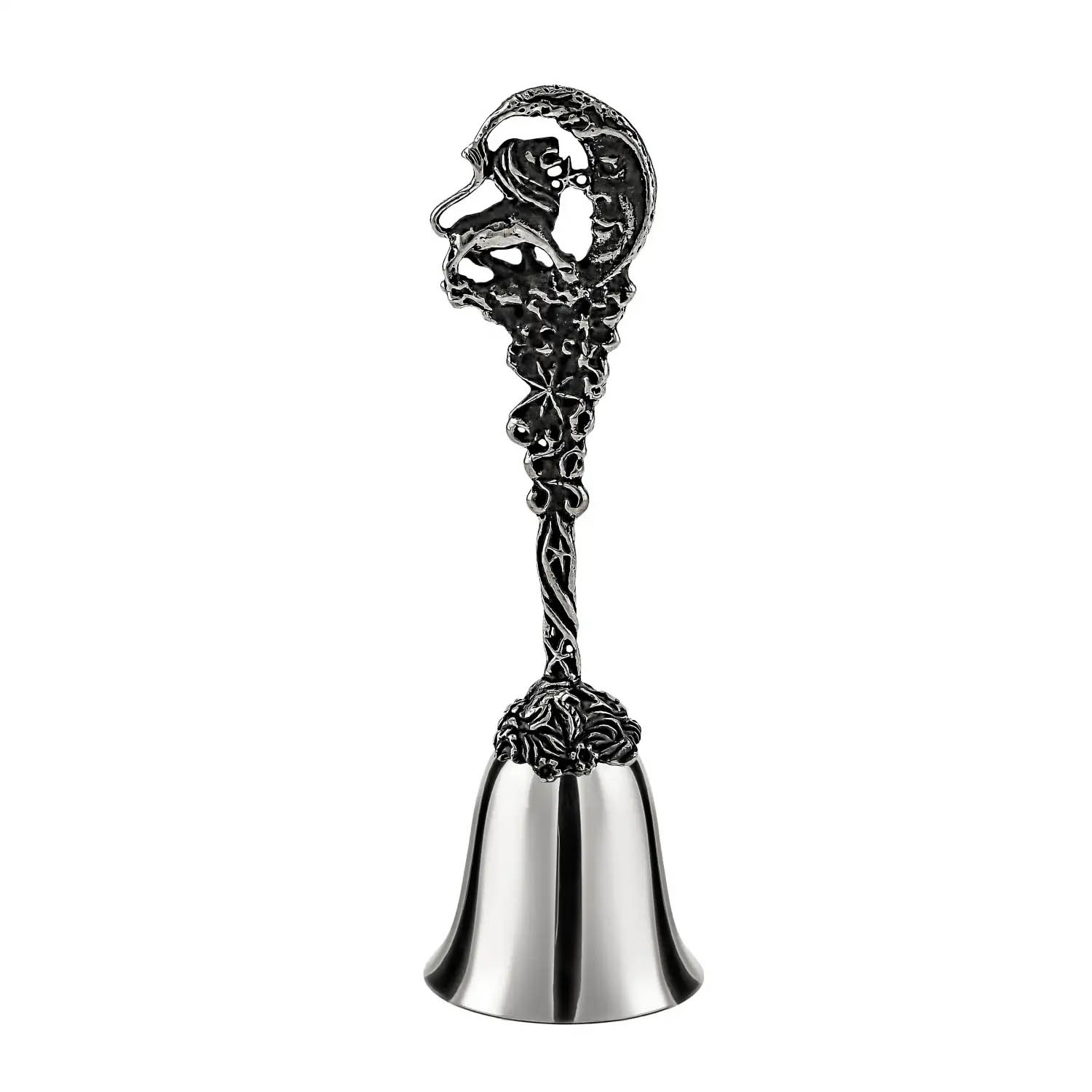 Bell Zodiac Signs Nickel Plated Brass With Blackening | Inspire Uplift with How to properly care for a nickel-plated brass bell so it lasts a lifetime