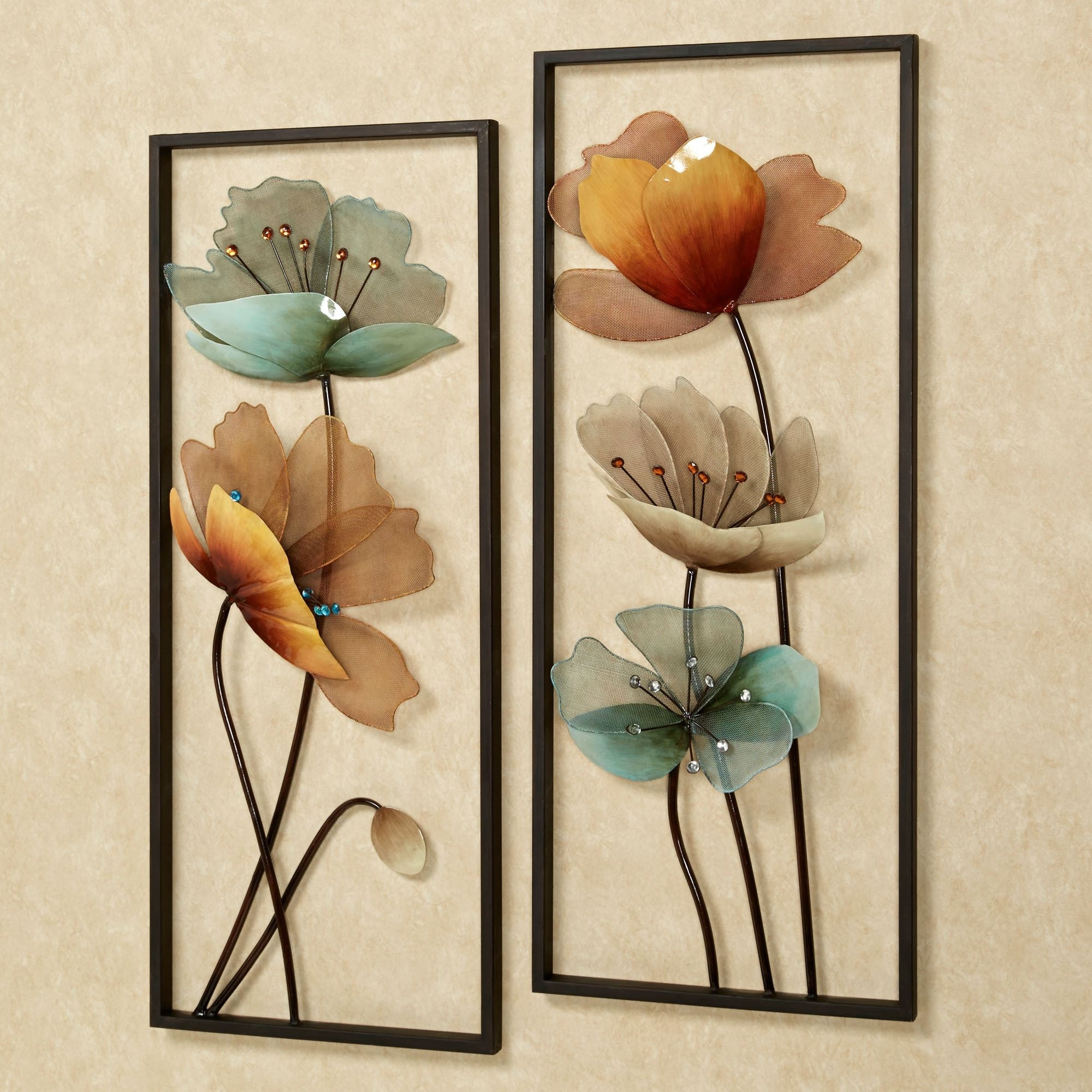 Best 20+ Of Elevate Your Decor With Stunning Metal Flower Wall Art within Red Rose Hand-Drawn Painting, Floral Large Disc Metal Wall Art, 11"