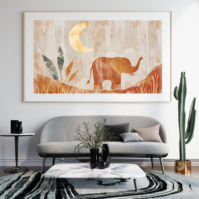 Why Natural Earth Tones and Elephant Motifs Shape Modern Interior Design in 2026