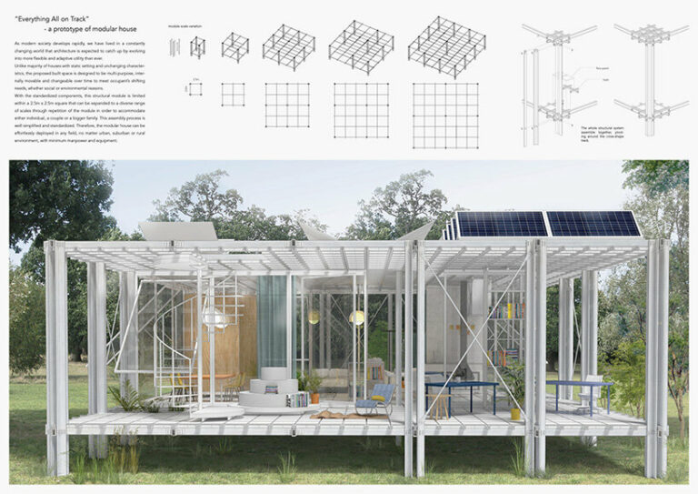 Buildner Competitions Revolutionize Housing Architecture With Modular ... in Rethinking Wall Aesthetics Through Modular Multicolor Design Concepts