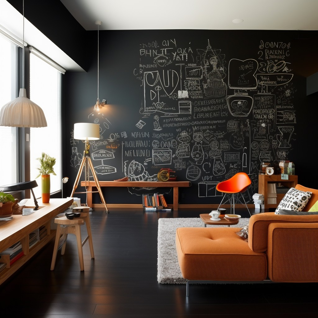 Rethinking Interior Spaces with Versatile Chalkboard Decor That Grows With You