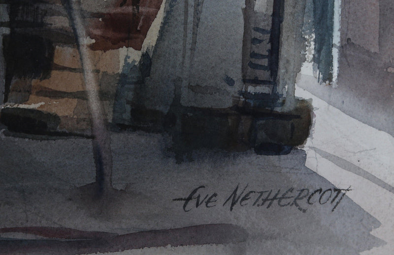 Chinatown (P4.22) | Eve Nethercott | Rogallery intended for Eve Nethercott, Vermont, P4.29, Watercolor Painting