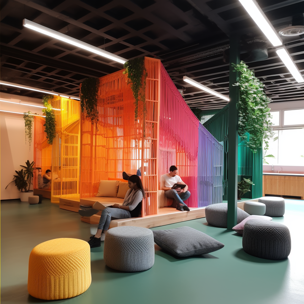 Co-Working Space Design Trends - Creative Teams | Coworking Space ... pertaining to 3 Hardworking Rooms You Can Make Happier With Wallpaper