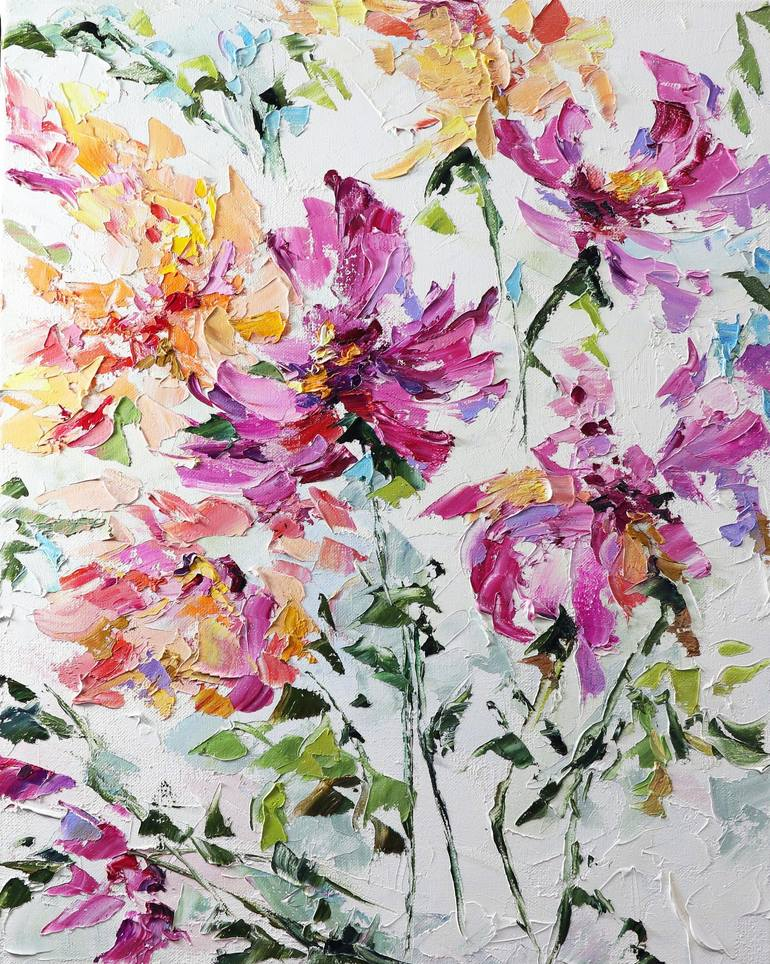 Contemporary Flower Artists | Best Flower Site for The Hidden Symbolism and Meaning Inside Modern Abstract Flower Art Movement