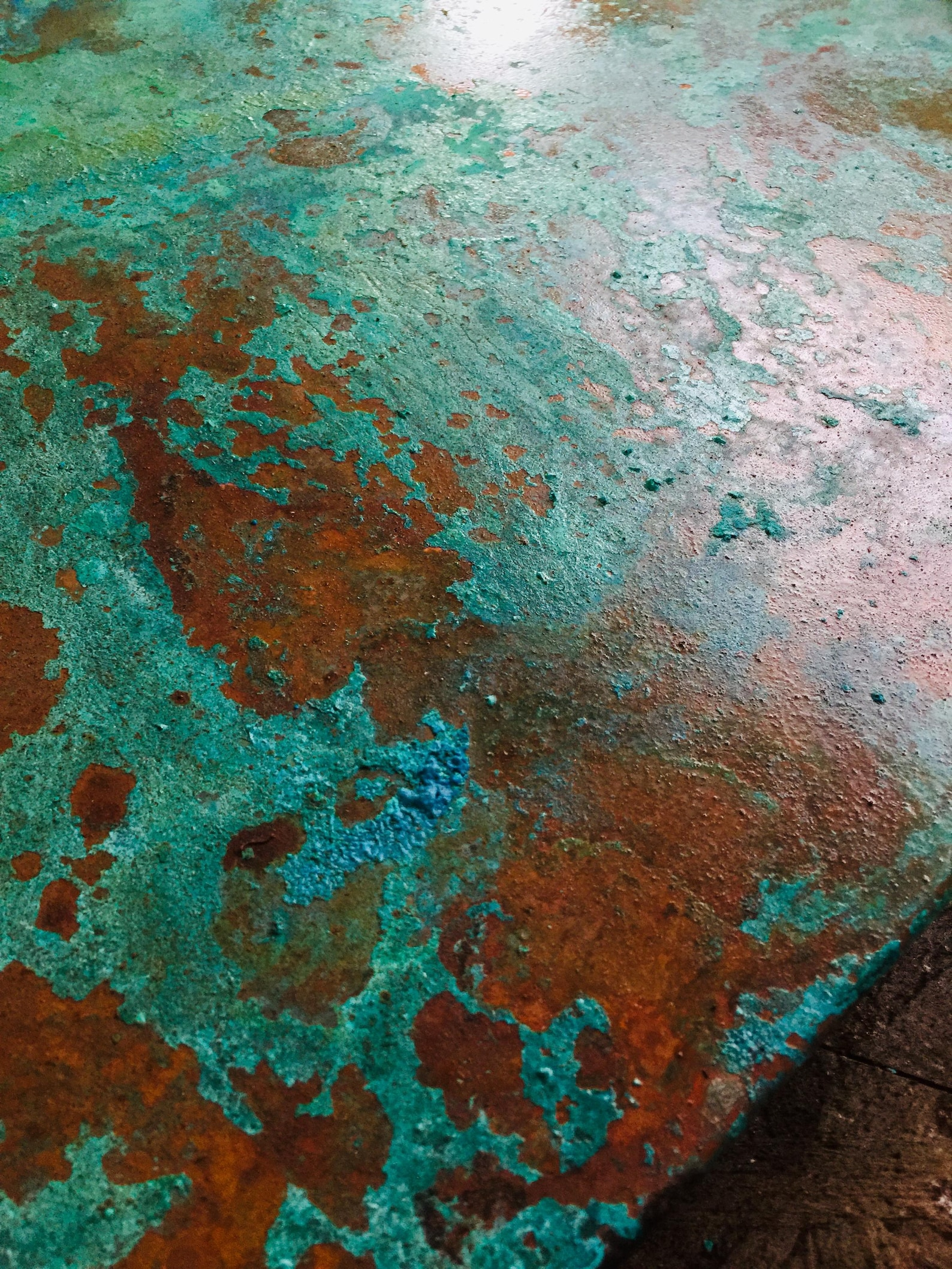 Understanding the Aging Process of Copper Patina in Modern Marine Wall Art