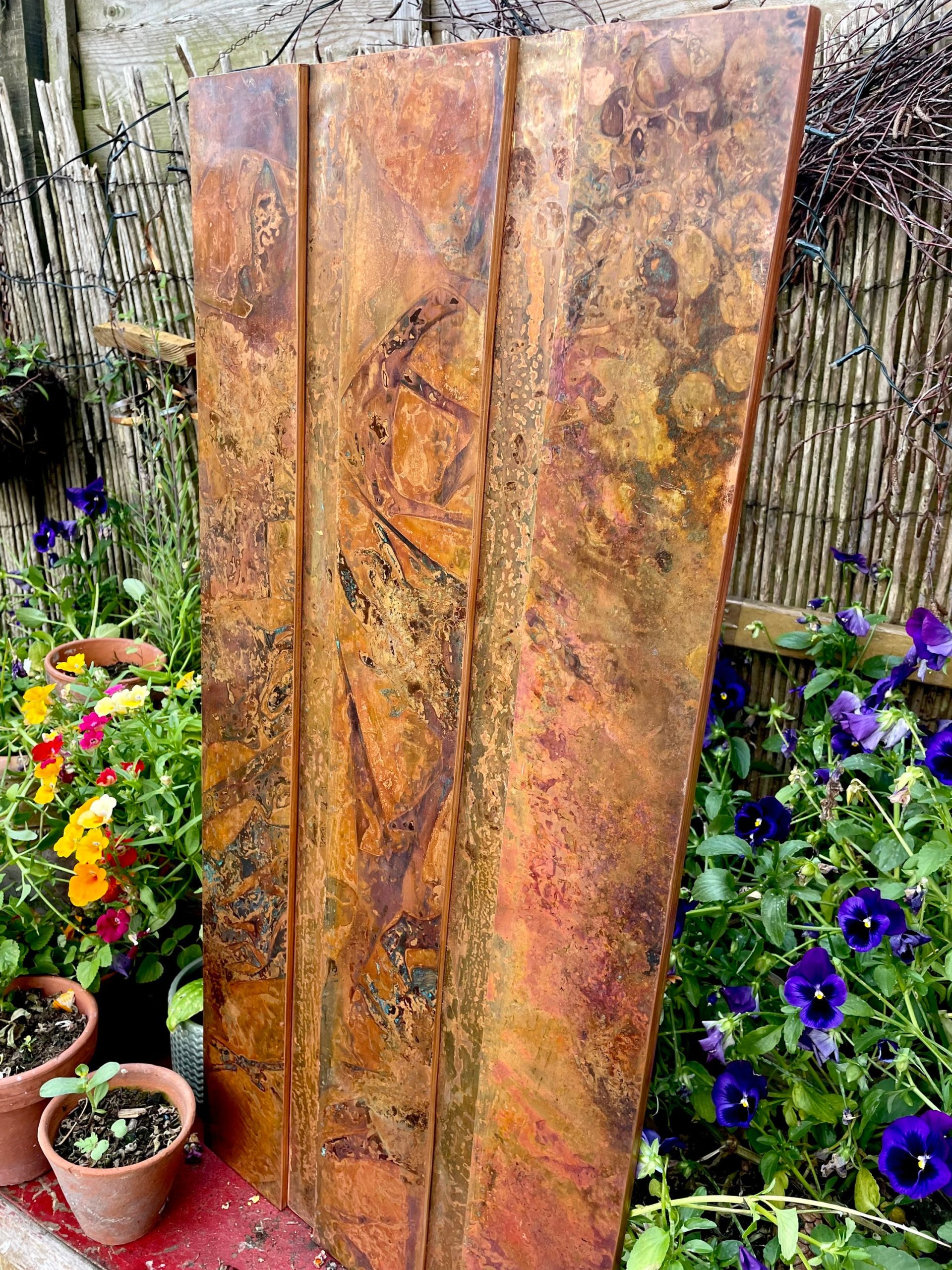Copper Wall Art Uk At Debra Baughman Blog pertaining to Understanding the Aging Process of Copper Patina in Modern Marine Wall Art