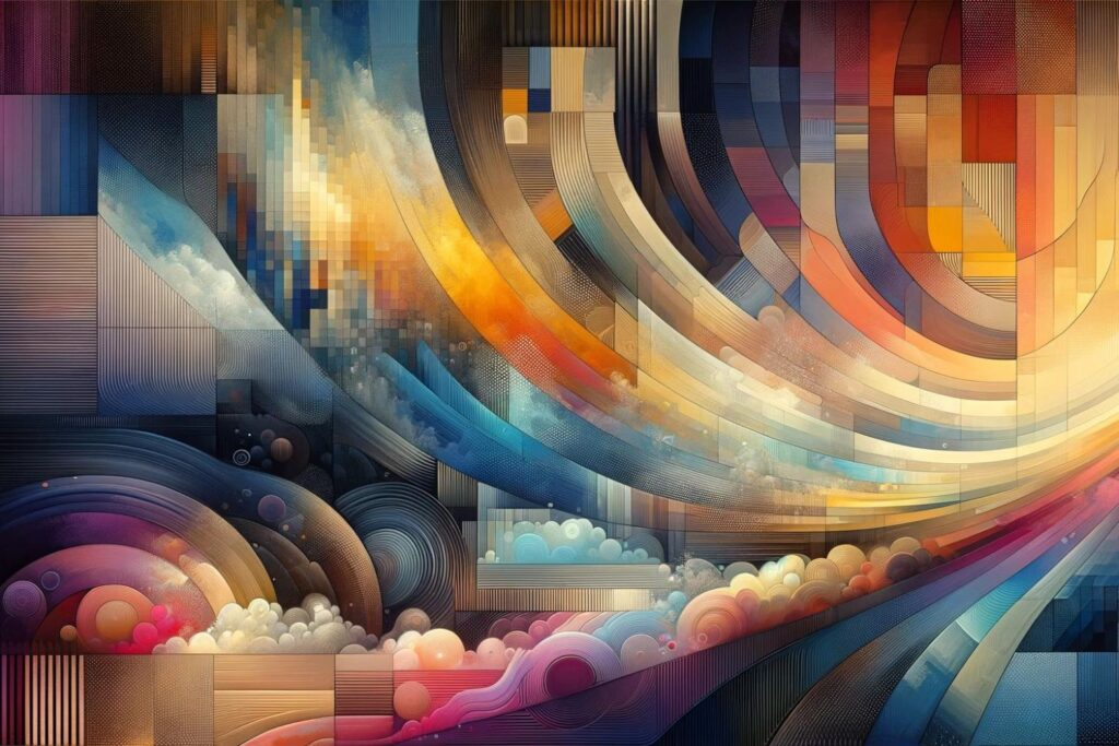 Decoding Art Aesthetics: Understanding The Language Of Visual Art with The Intersection of Algorithmic Geometry and Botanical Aesthetics in Digital Art