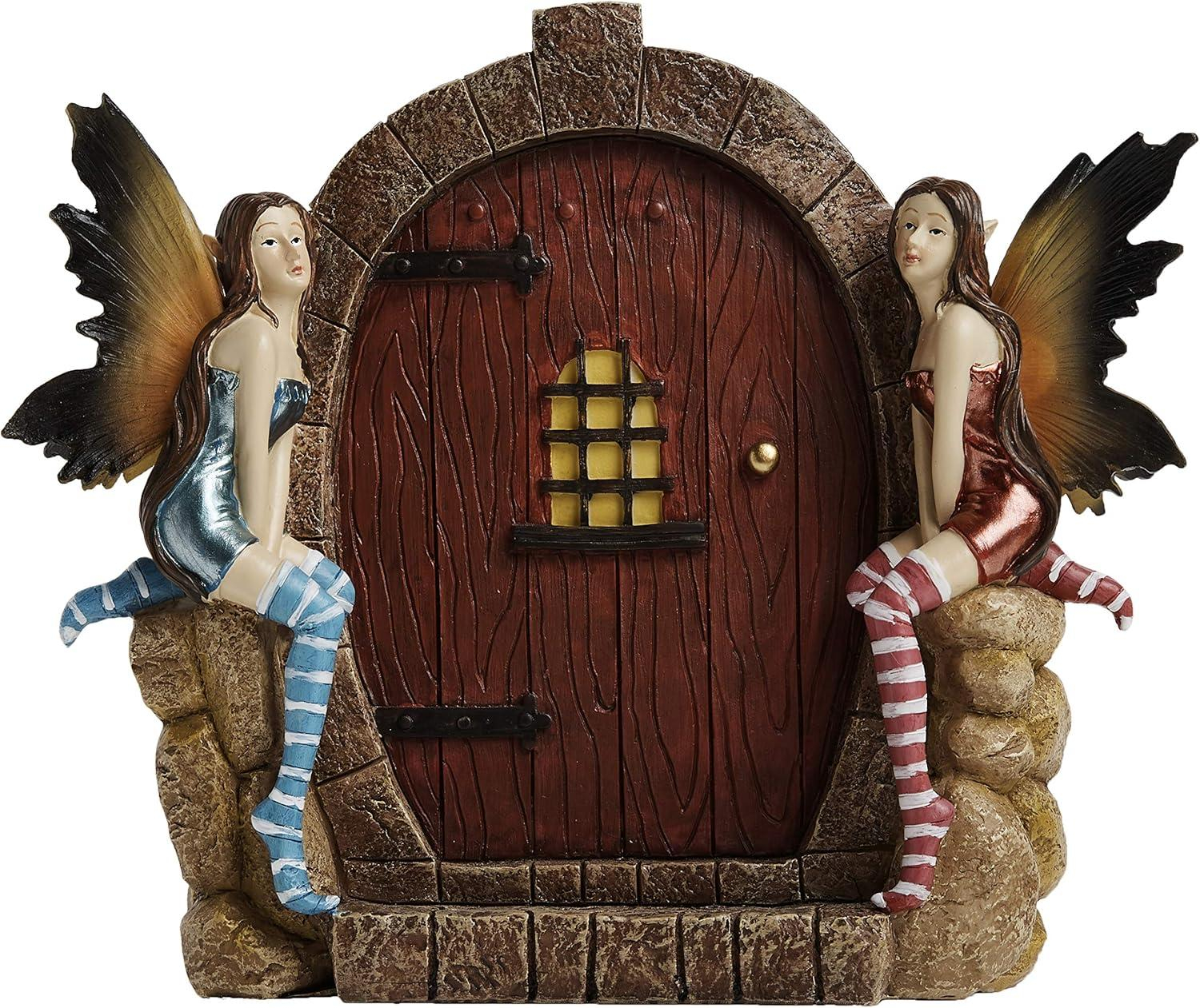 Design Toscano Cl6564 The Fairies Wall Sculpture Plaque Sign, Full ... with regard to Design Toscano S/ Rowan & Willow Fairy Plaques