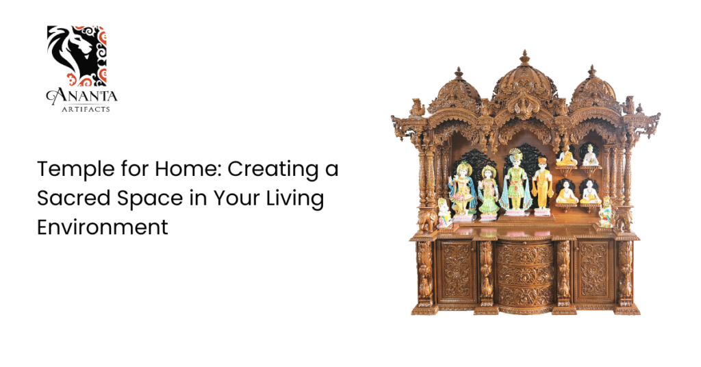 Designing A Sacred Space: Temple Ideas For Your Home | Ananta Artifacts within Designing Sacred Corners Within Your Home Using Inspired Visual Art