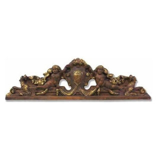 Devonshire Wall Pediment, Architectural Over Door Plaques - Traditional ... pertaining to The Stories Behind Cincinnati Tile 10 and the Artisans Who Shaped American Doorways