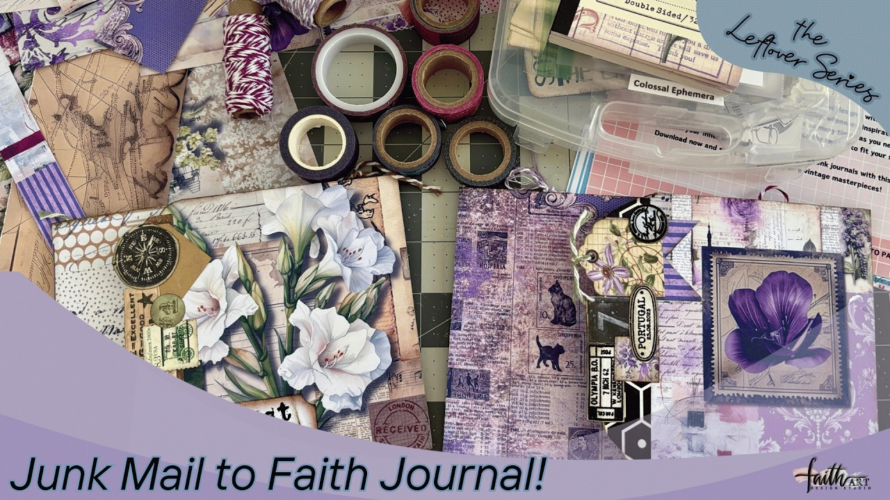 Don't Throw That Away! Turn Junk Mail Into A Beautiful Faith Journal ... inside Creative Ways To Make Art From Paper - (Hasilnya Bisa Jadi Wall Art)