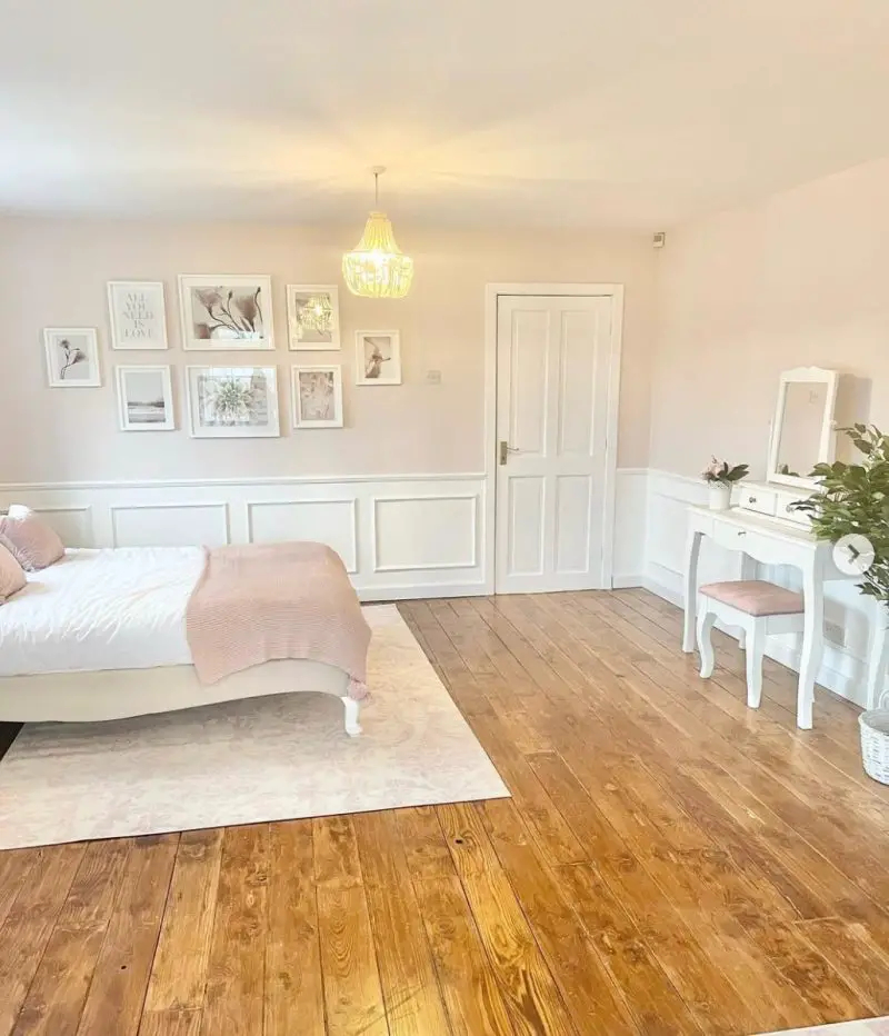 Dulux Blush Pink Living Room intended for Why Large Blush Pink and White Minimalist Art Transforms a Room in 2026