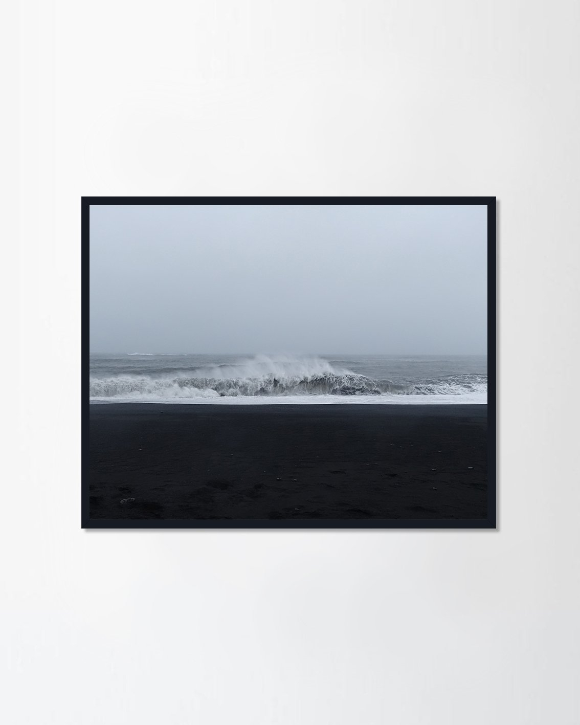 Bringing the Moody Beauty of Black Sand Beaches Indoors Through Metal Art