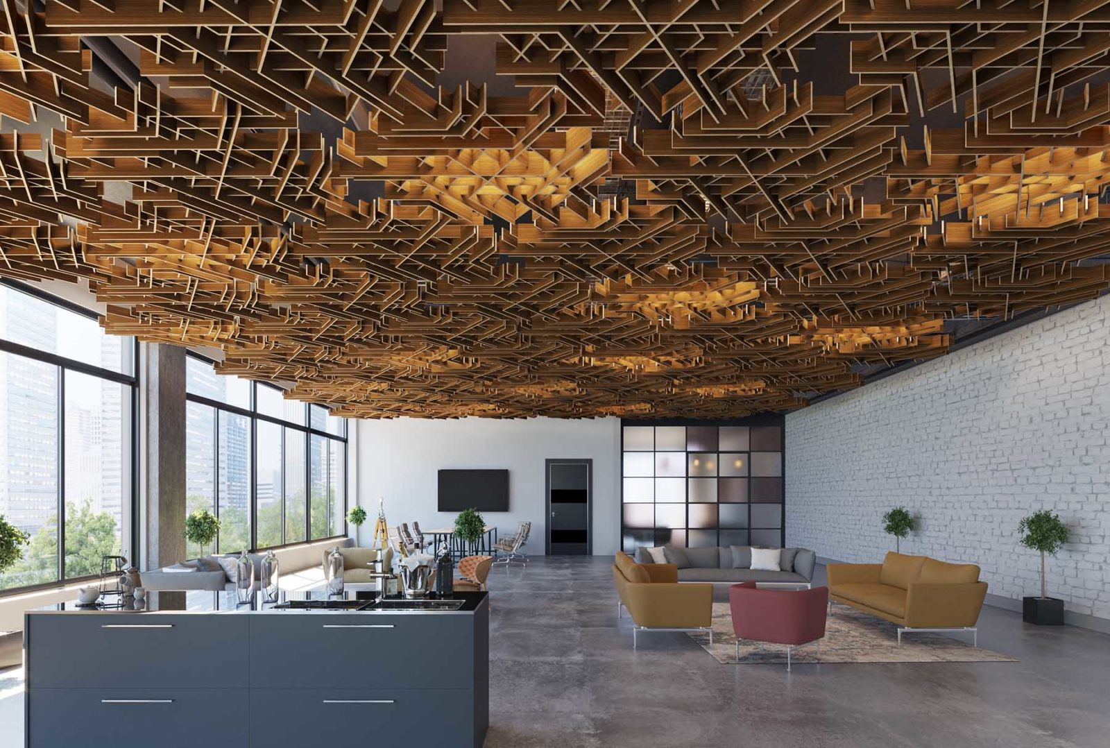 Elevate Your Space With Modern Ceiling Decor Panels in Stencil Your Ceiling For A Luxurious Look - (Tidak Mengandung Kata "Wall")