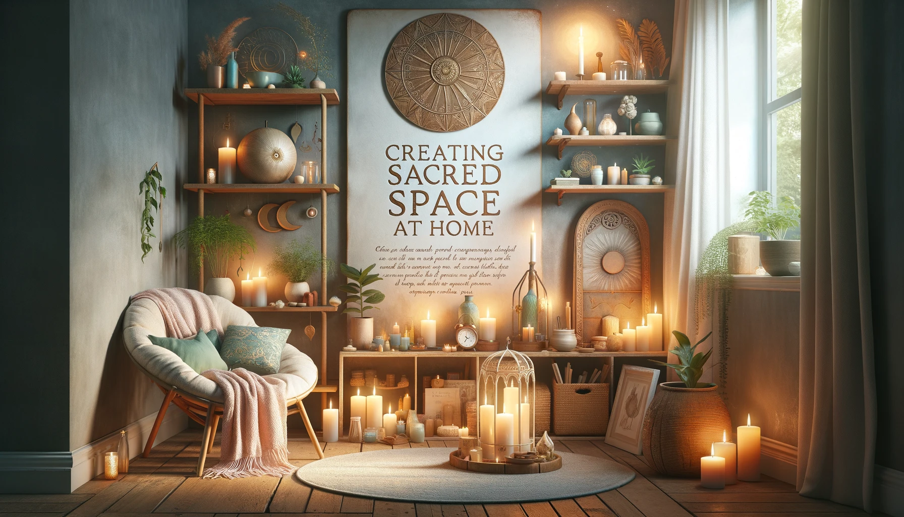 Designing Sacred Corners Within Your Home Using Inspired Visual Art