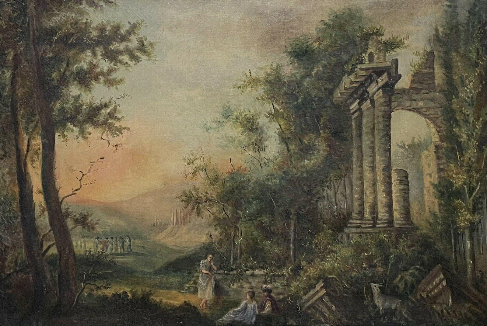 What Antique Landscape Paintings Reveal About Historic Artist Techniques
