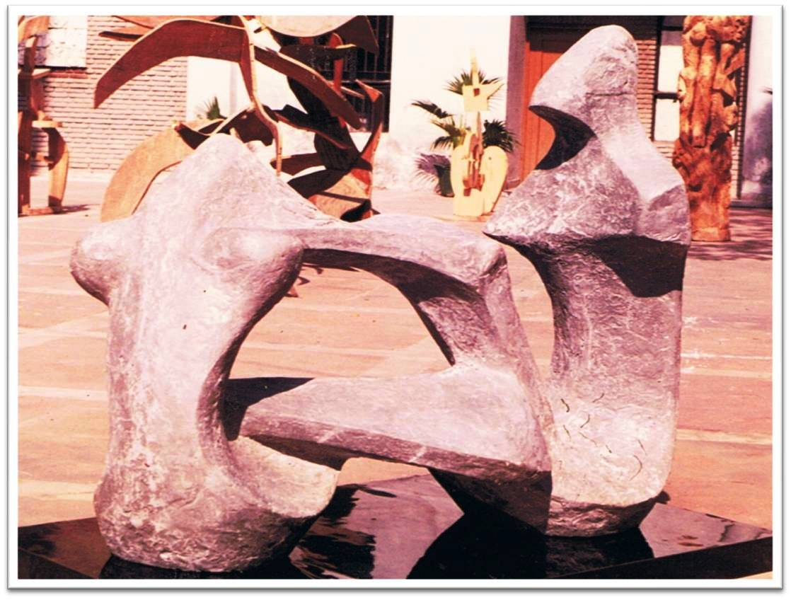 Fiber Glass Sculptures - Professor (Dr) Sanjeev Kumar inside See, Awn Mask, Asian/Eastern Display