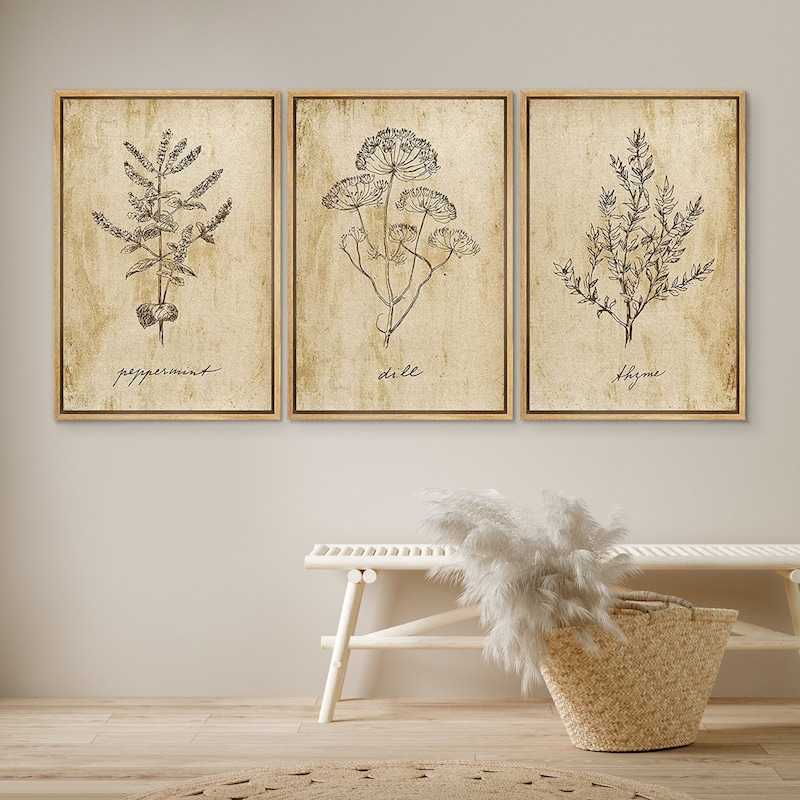 Framed Botanical Prints - Etsy for Ginkgo Botanic Framed Wall Art