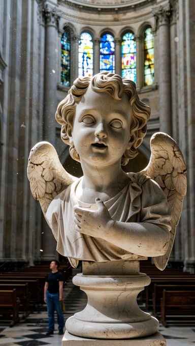 Free Divine Stone Guardian Photo - Cathedral, Cherub, Sculpture ... inside Preserving History Through Labelle Demoiselle Cherub Plq Masterpieces
