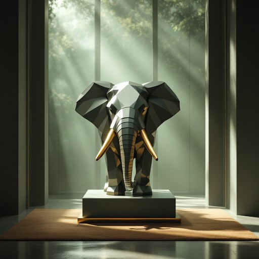 Free Illuminated Elephant Sculpture Image - Elephant, Sculpture ... intended for Elephant Wall Decor Brown