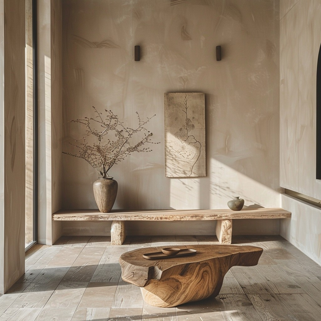 Free Serene Interior Design Image - Interior, Minimalist, Serene ... in Designing Serene Interiors Using Soft Palettes And Hand Painted Egrets