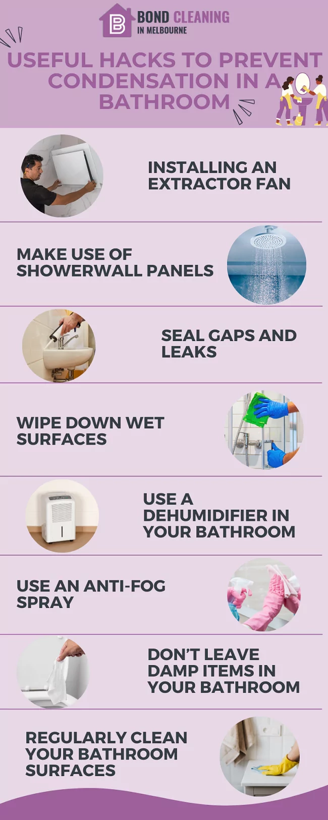 Get Rid Of Bathroom Condensation | Bond Cleaning In Melbourne within How to Wrap Your Half Bath in Drama Without Making It Feel Smaller