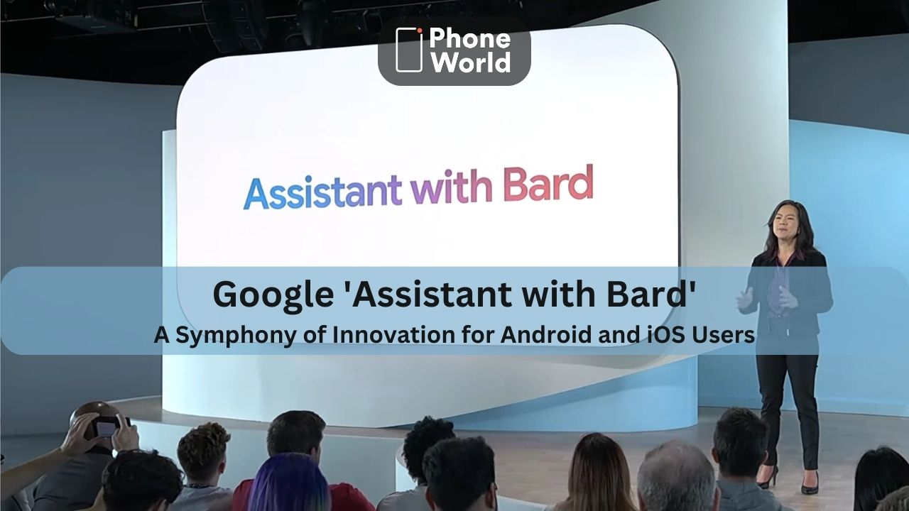 Google Unveils Assistant With Bard For Android & Ios | Phoneworld intended for Modern Glass And Metal Wall Sculpture 3D "Glacial" Tts
