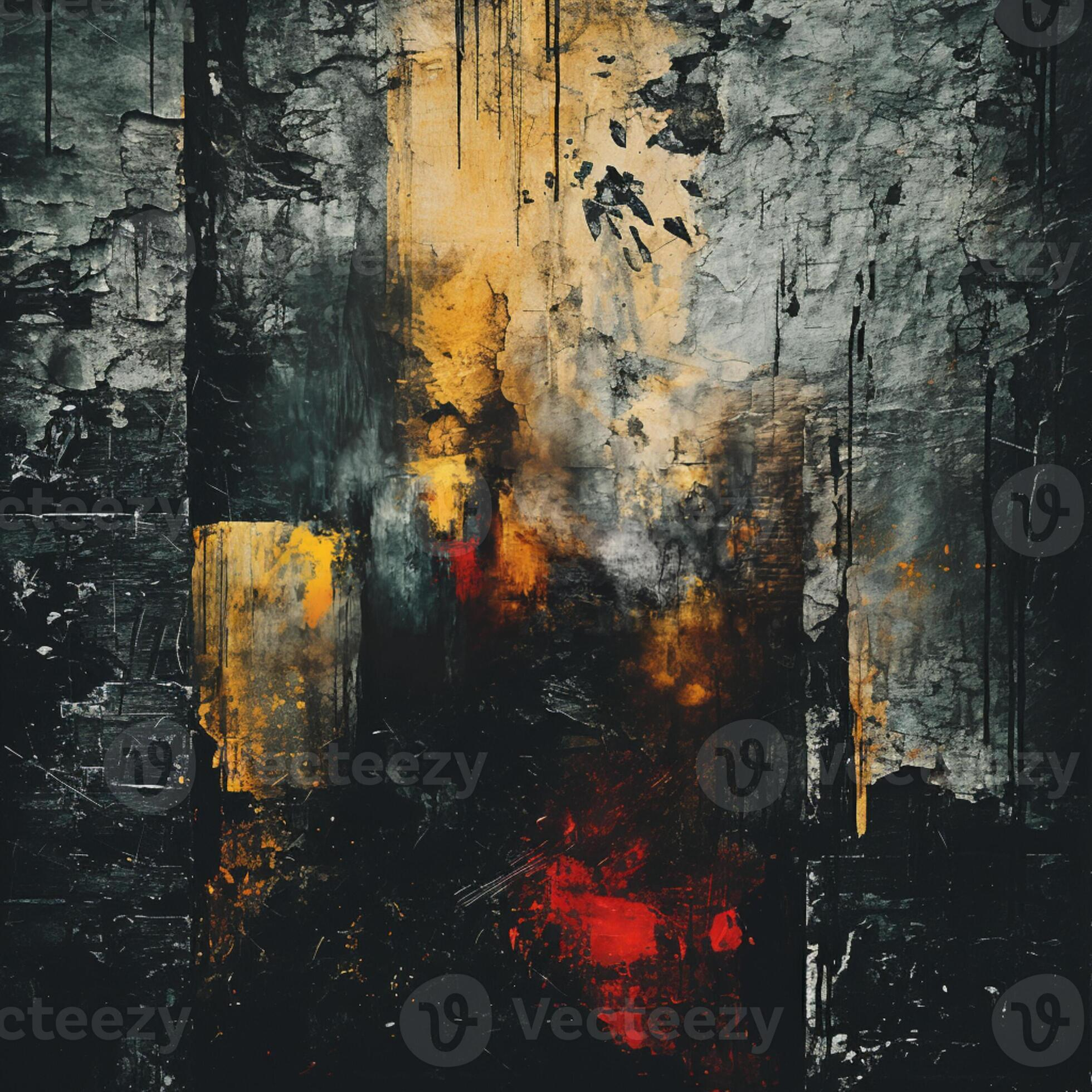 How the Textures and Layers of Red Metropolis Canvas Art Create a Stunning Visual Experience