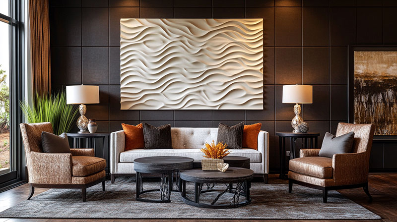 Guide To Texture In Interior Design For Creating Depth inside Harmony I Framed Canvas - White
