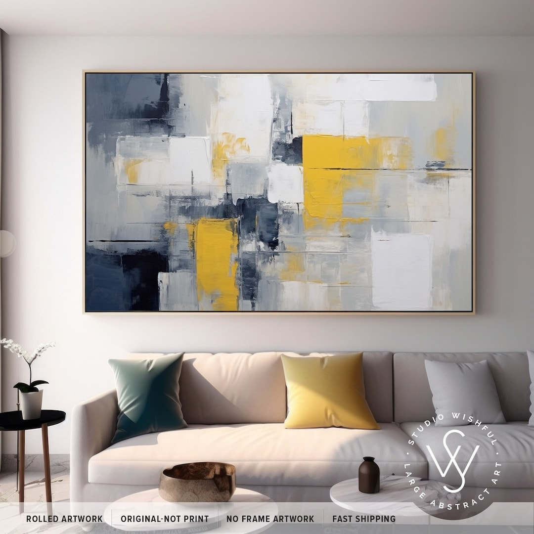 What Makes Hand-Painted Grey Canvas Art a Timeless Investment for Any Room